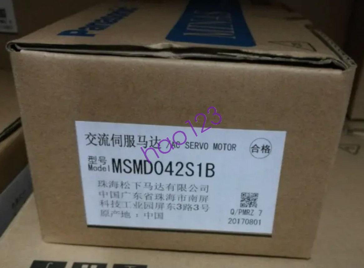 1PC New Panasonic Servo Motor MSMD042S1B In Box Via DHL/FedEx