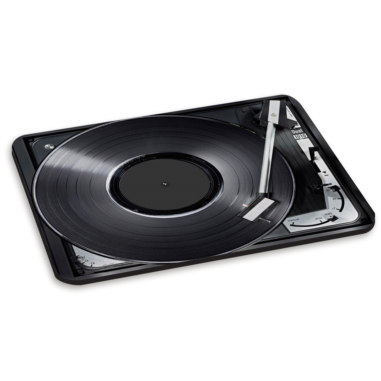 TURNTABLE RECORD PLAYER #6 DJ Mixer Vinyl Funny Retro PC Computer Mouse Mat Pad