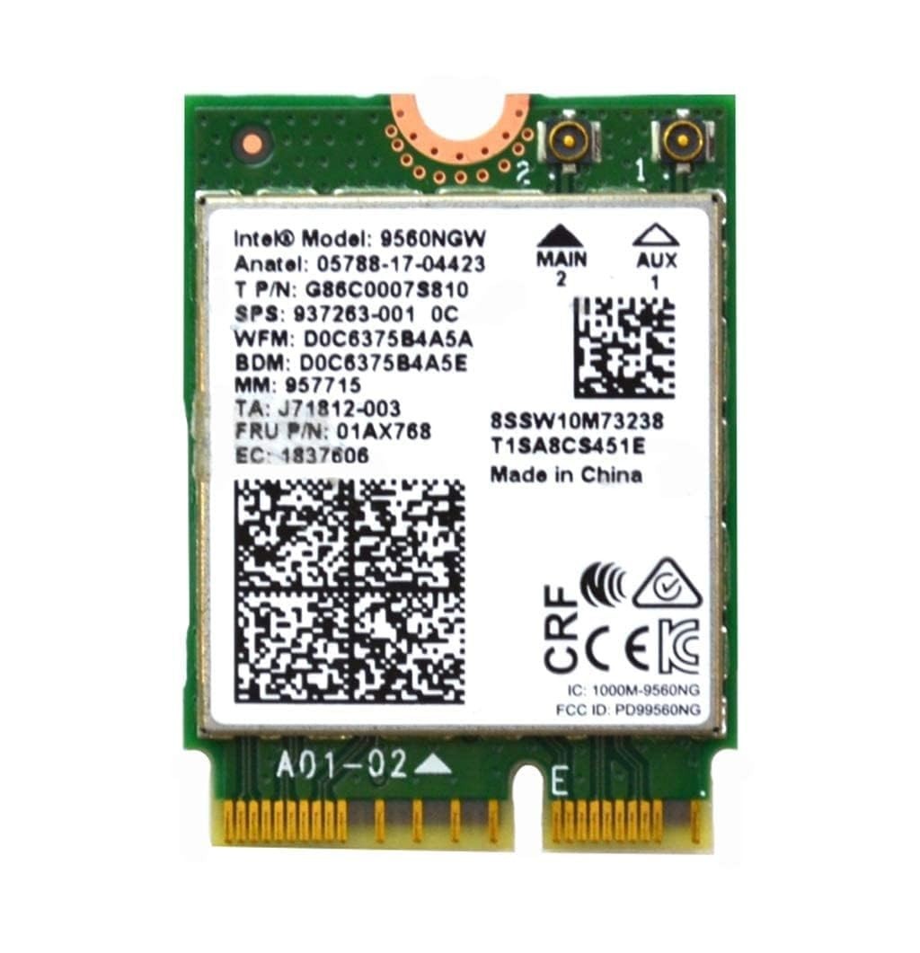 Intel 9560  Wireless Network Card