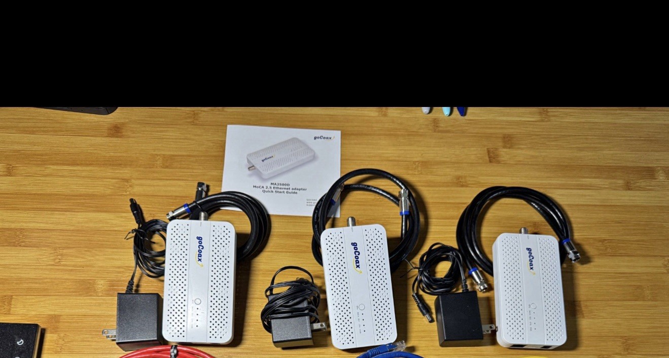 Gocoax Moca 2.5 Adapter With 2.5Gbe Ethernet Port. Moca 2.5. 1X 2.5Gbe Port. Pro