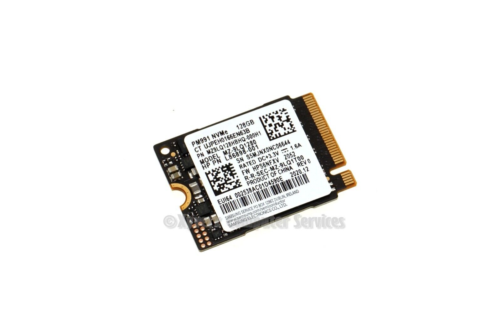 L86898-001 MZ-9LQ1280 GENUINE HP SSD 128GB CARD CHROMEBOOK 14C-CC0013DX (CA26)