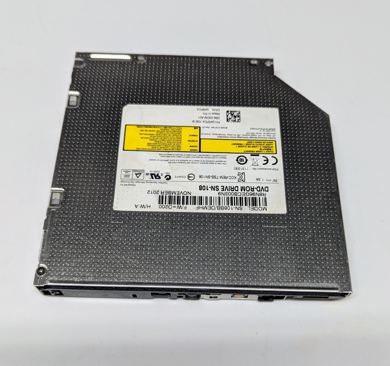 Dell SN-108 SN-108BB/DEMHF DVD-ROM Drive 04RPC4 4RPC4