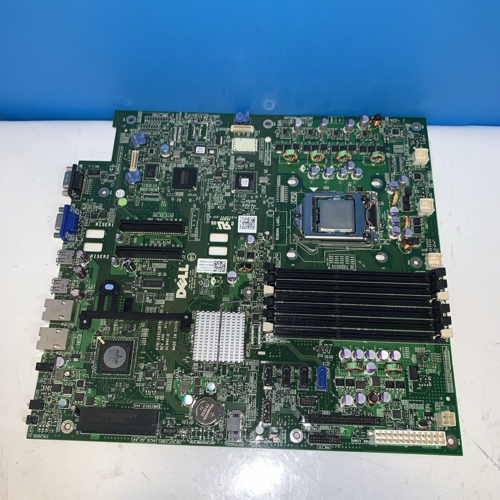 Dell 5XKKK PowerEdge R310 Server System Motherboard Socket LGA1156 w/ CPU