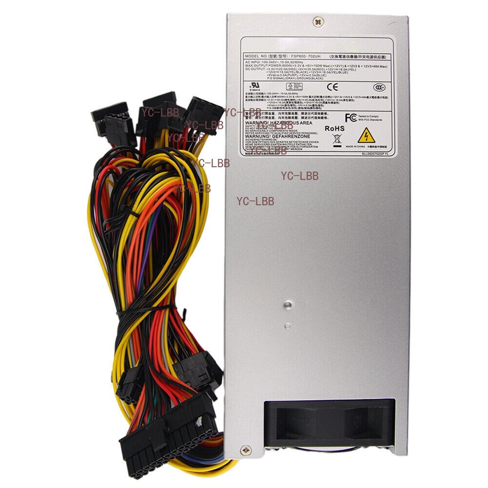 FSP600-702UH 600W 2U Server Power Supply
