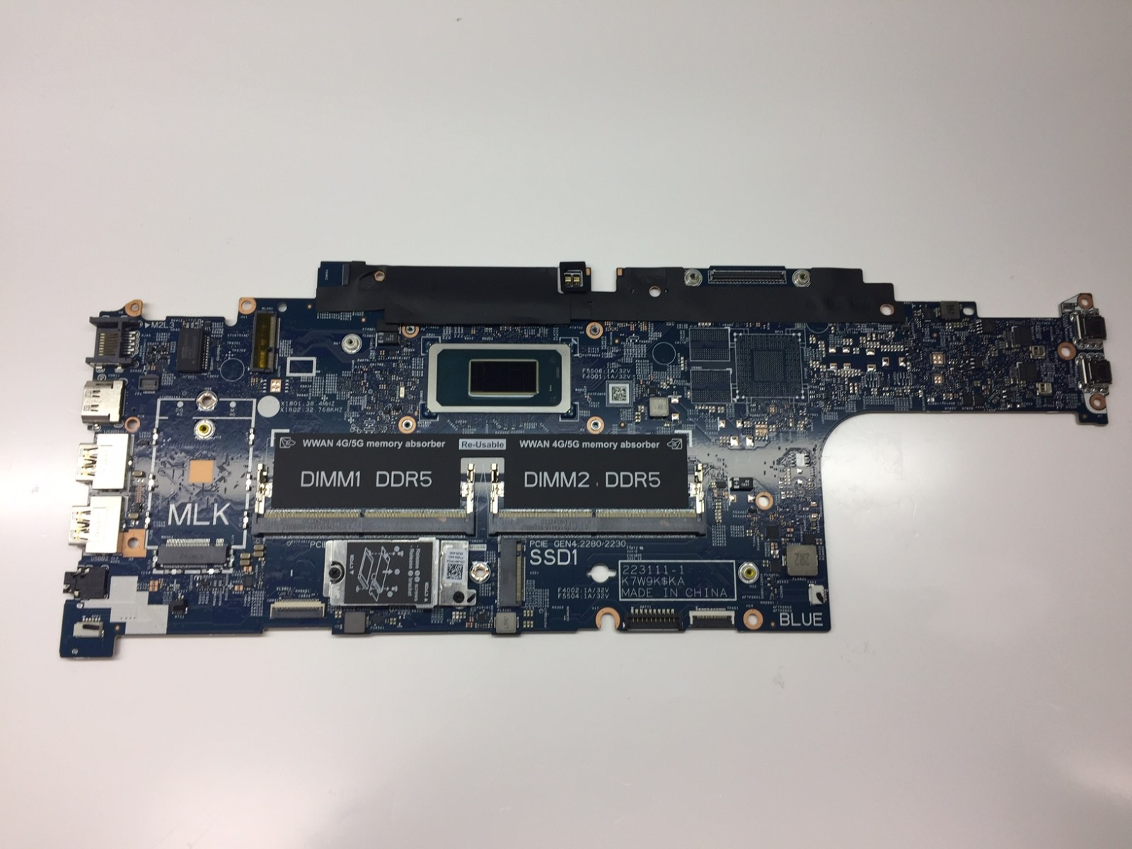 AS IS - DEFECTIVE -Dell Latitude 5550 CORE_ULTRA_7-155U MOTHERBOARD ( 0RJP3M )