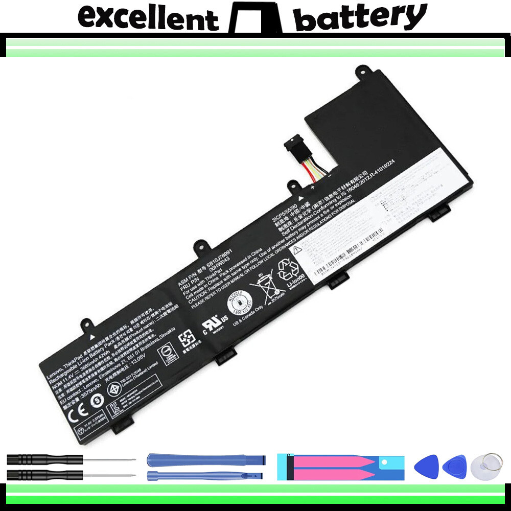 00HW043 00HW044 00HW042 Battery for Lenovo ThinkPad Yoga 11e 3rd Gen 42W