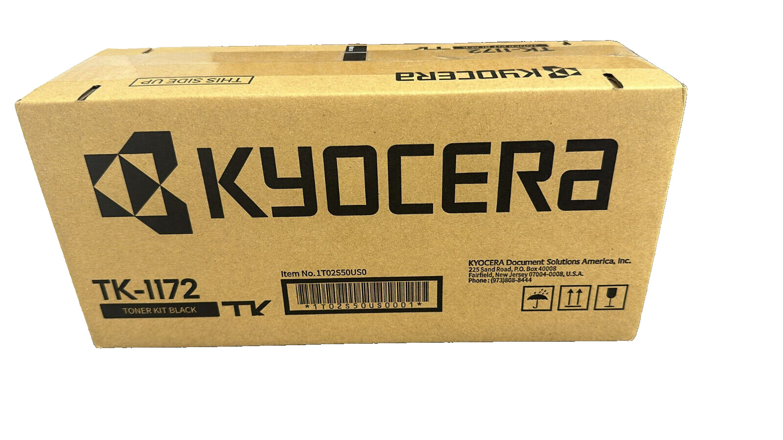 Kyocera 1T02S50US0 Model TK-1172 Black Toner Cartridge for Ecosys M2040dn/M2540