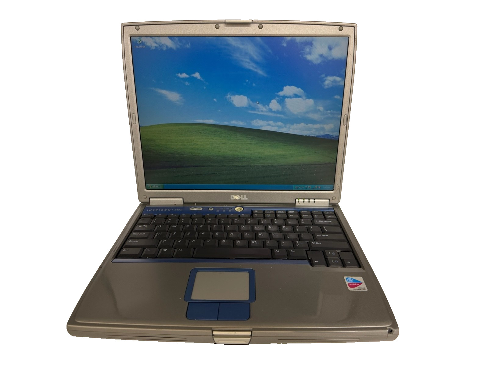 Dell Inspiron 600M-Intel Pentium M@1.60GHz 2GB DDR1 Ram 40GB HDD Windows XP