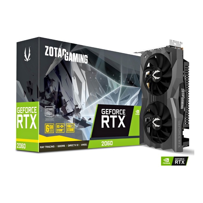 ZOTAC GAMING GeForce RTX 2060 6GB GDDR6 PCIe Video Card Unused