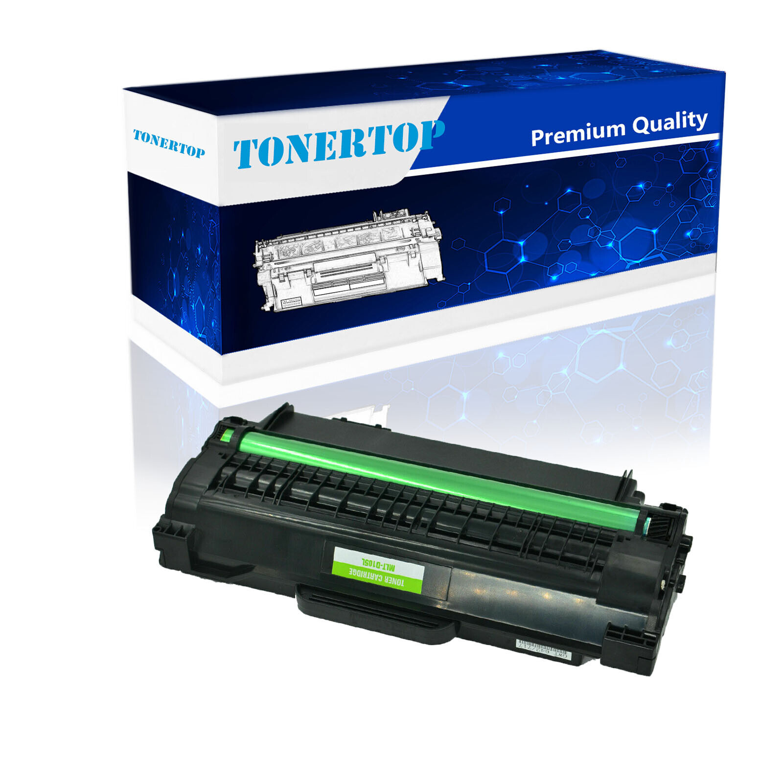1 Pack MLT-D105L Black Toner Cartridge Compatible For Samsung ML-2525 Printer