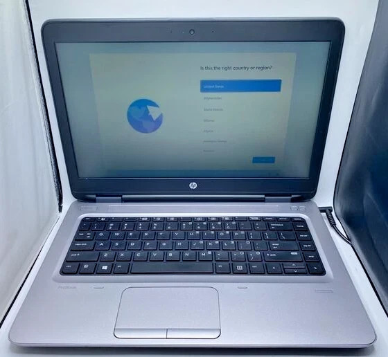 HP  ProBook  640 G3 14" Laptop Intel Core  i5-7200U  2.50GHz  8GB RAM  256GB SSD