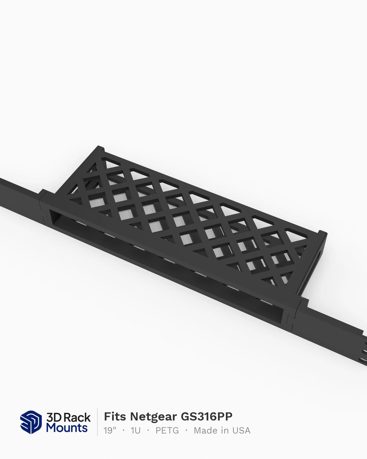 19" Netgear GS316PP 16-Port PoE+ Switch Rack Mount - 1U