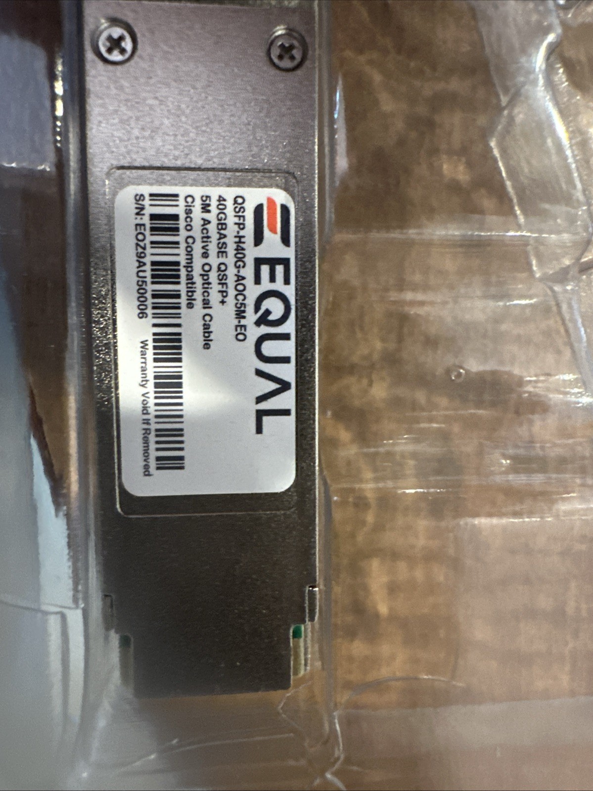 Equal QSFP-H40G-AOC5M-EO 40GBASE QSFP+ Active Optical Cable 5m Cisco Compatible