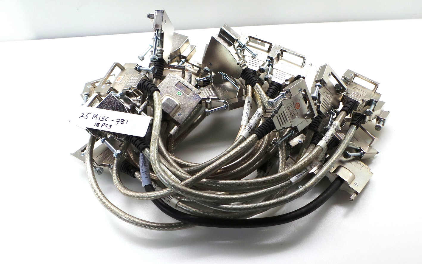 Lot of 18 Cisco Stackwise Half Meter Stacking Cable 72-2632-01 REV B0*