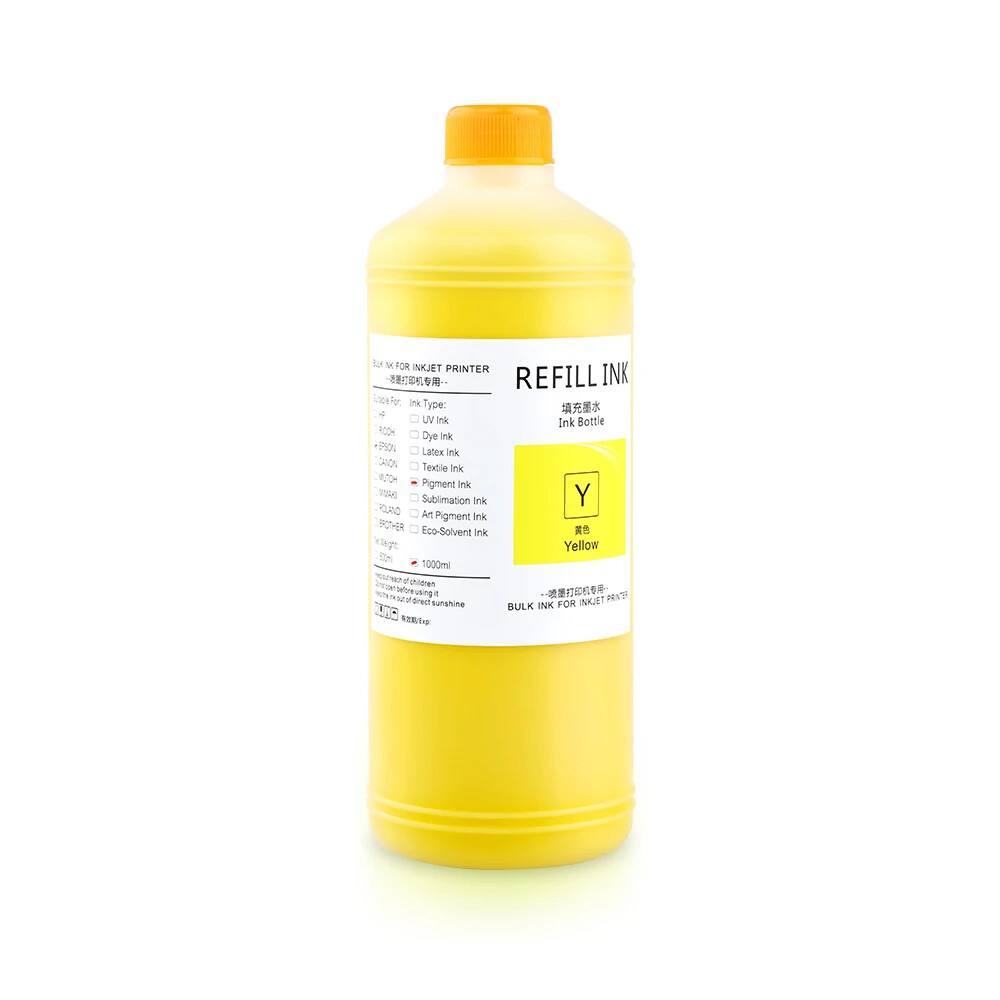 1000ML 5 Colors Pigment Ink for Epson T3000 T5000 T7000 T3200 T7200 Printer