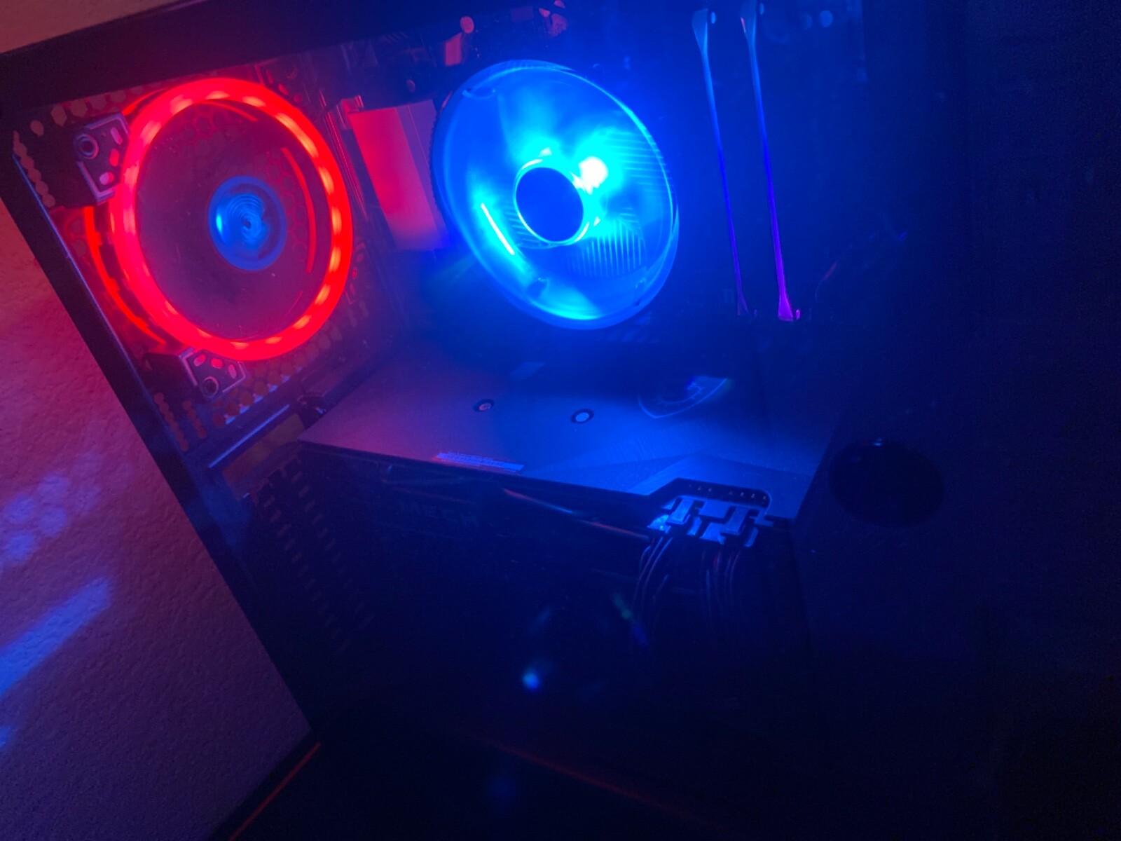 gaming pc setup comes with mouse keyboard and monitor and gaming chair and desk