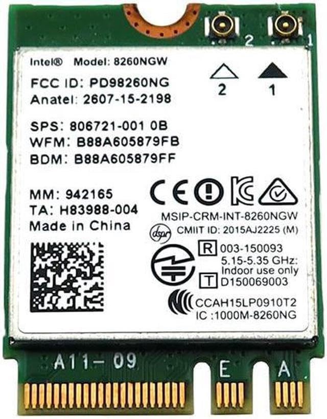 HighZer0 Electronics Wireless-AC 8260 Legacy Wi-Fi Adapter | 867Mbps WiFi with