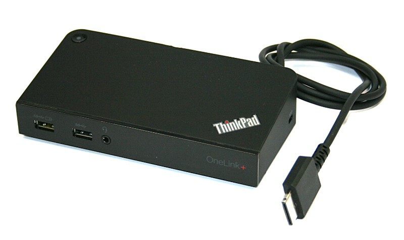Lenovo ThinkPad OneLink Plus Dock - Laptop Docking Station Black (DU9047S1)