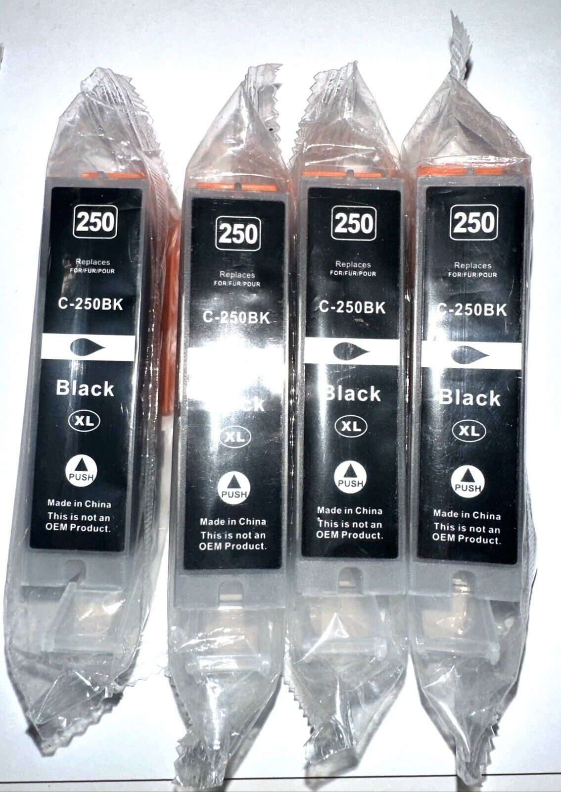 Ink Cartridge C-250BK Black XL For Canon Printers (4)