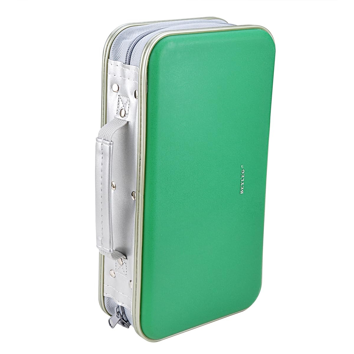 BEYLEG 96 Capacity CD DVD Blu-ray Hard Shell Storage Case Green Japan Import