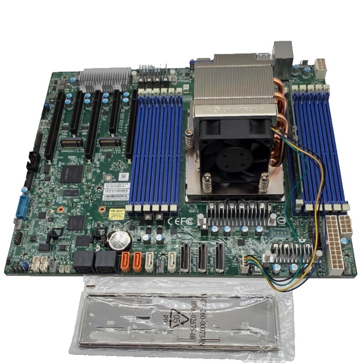 Supermicro H13SSL-NT + AMD EPYC 9254 24-Core + 32GB DDR5 ECC + Heatsink