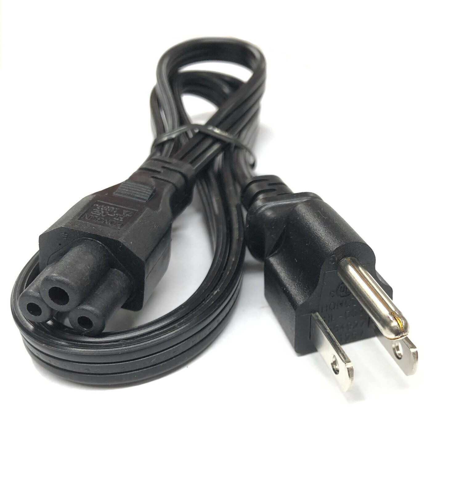 Original HONGLIN  3.3 Ft AC Power cord HL-052 HL-002 E254927 For Laptops
