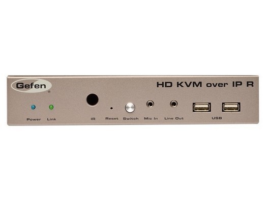 Gefen EXT-HDKVM-LANRX HDMI/USB/Audio/RS-232/IR KVM over IP Extender (Rx)