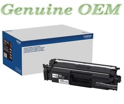 TN-810XLBK/TN810XLBK Original OEM Brother Toner Cartridge, Black High Yield