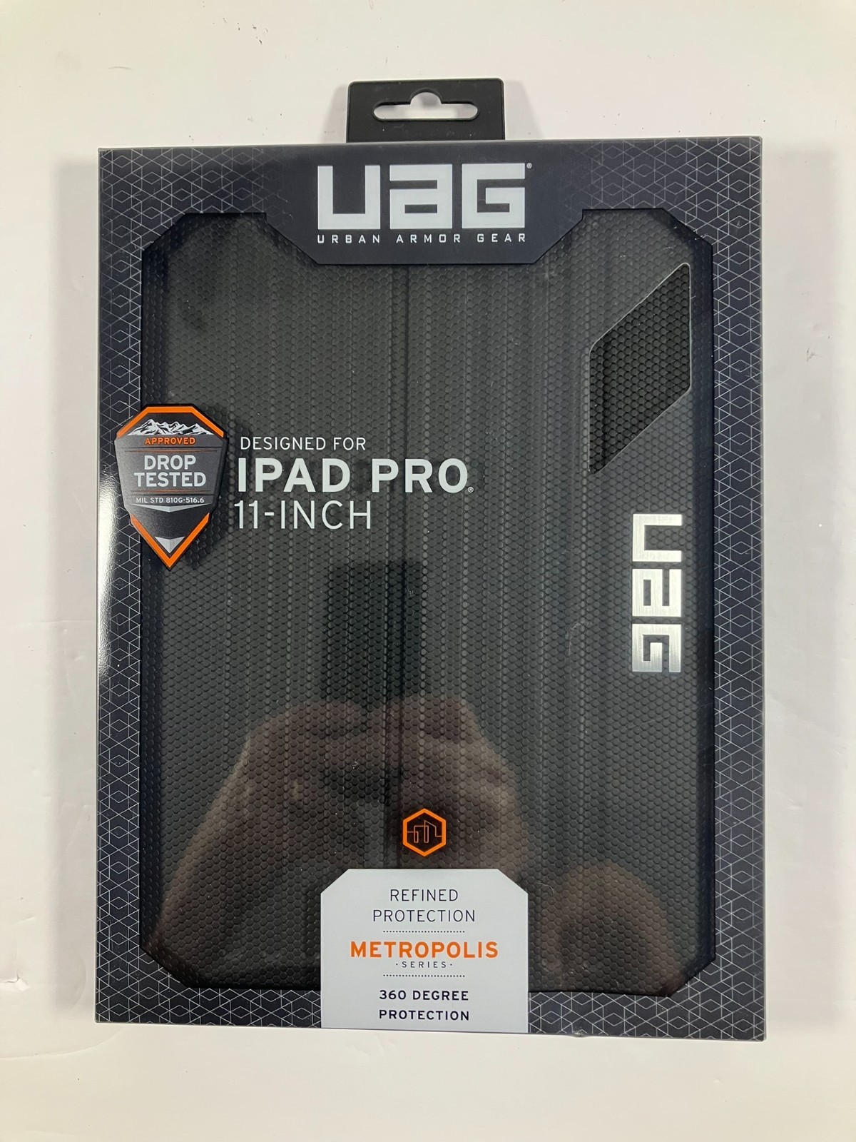 Urban Armor Gear Metropolis Case for iPad Pro 11 inch - Black, New