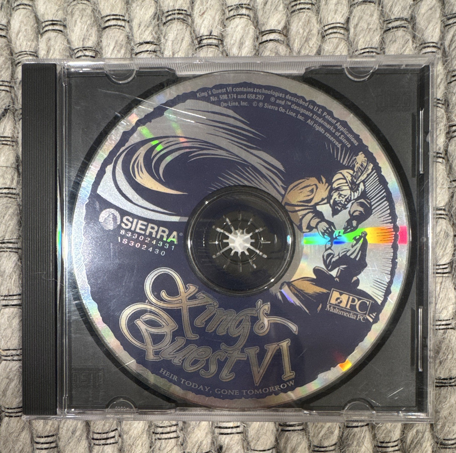 Sierra King’s Quest VI Heir Today, Gone Tomorrow PC CD-ROM Game English
