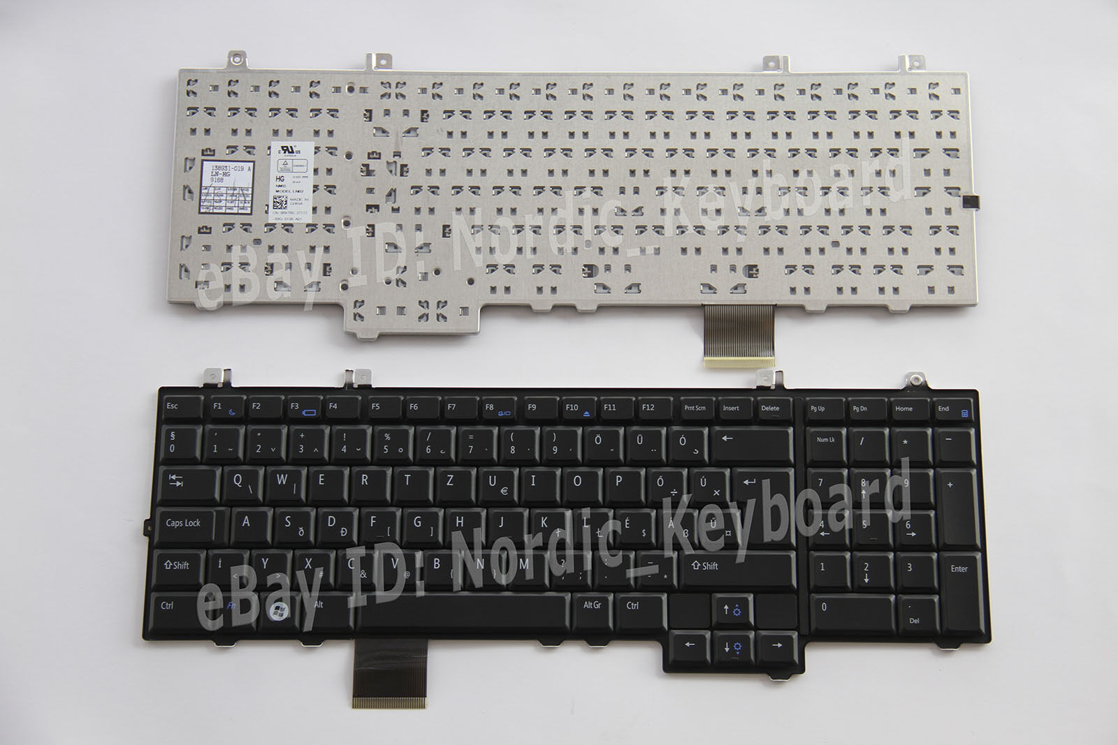 Hungarian HU Laptop Keyboard for Dell Studio 1735 1737 LN02 Magyar Not English