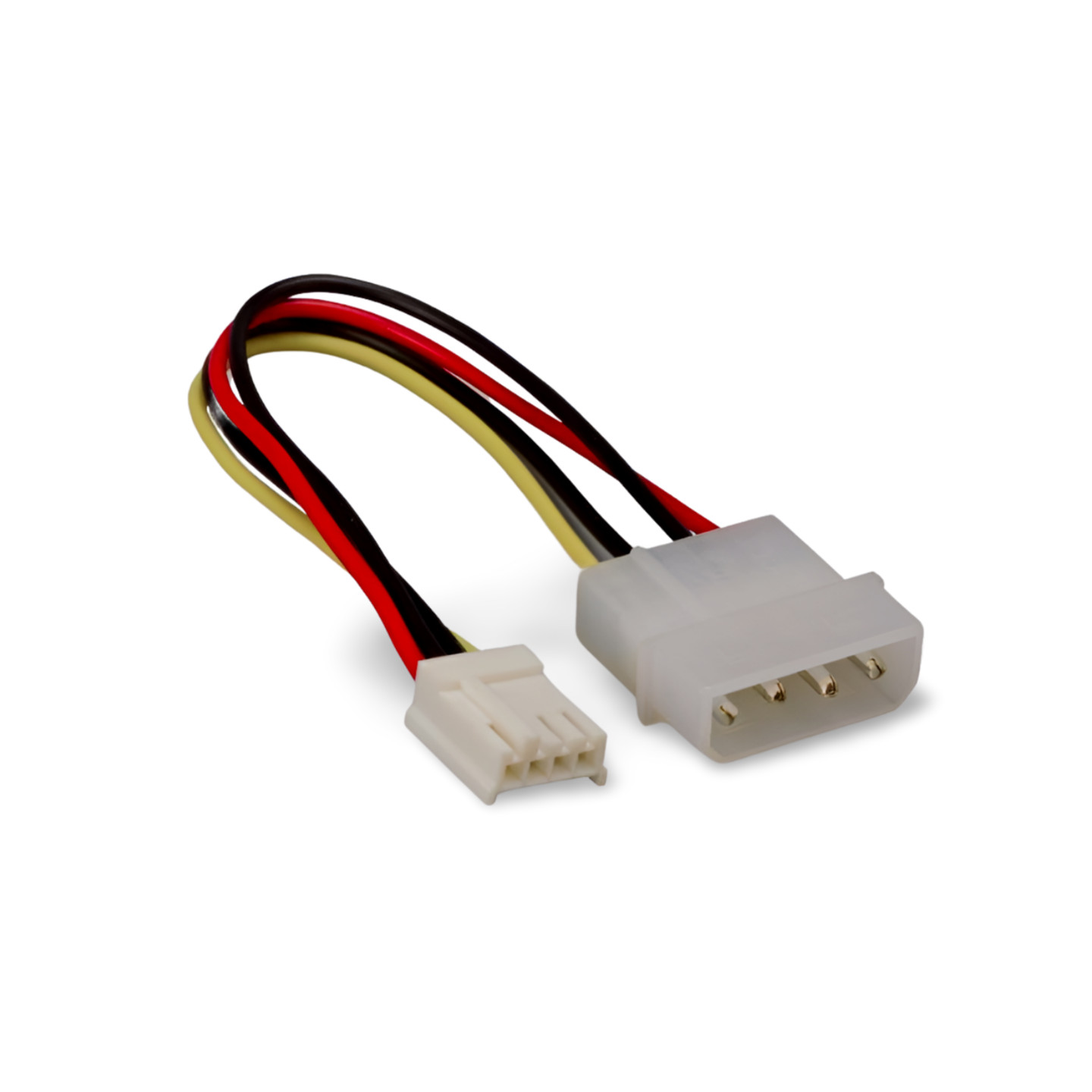 Power Cable 5.25 to 3.5 Adapter Molex - Black
