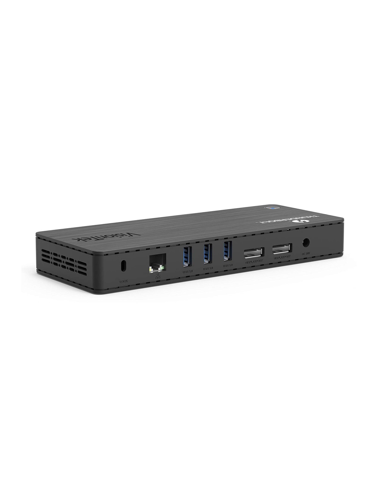 VisionTek VT4800 Thunderbolt 3 USB C Hybrid Docking Station with Power