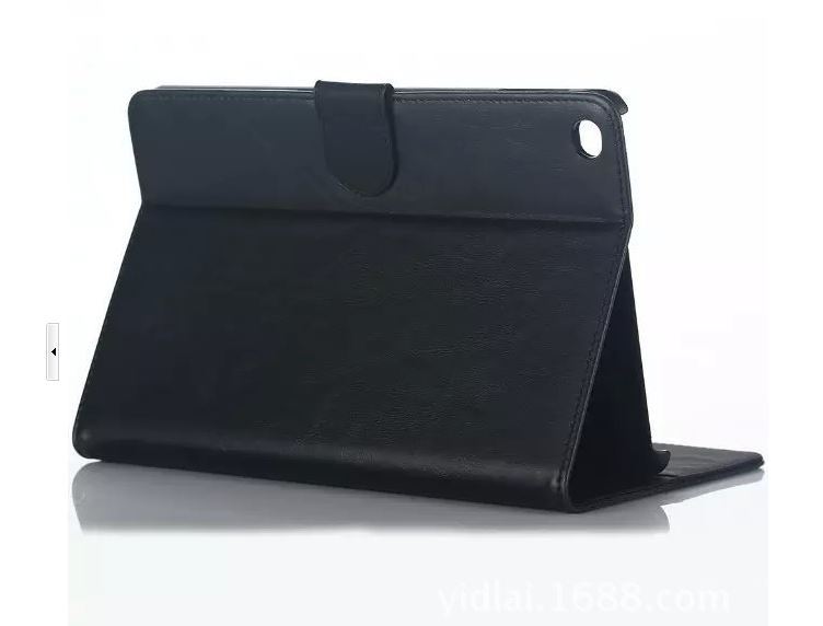 iPad Mini 4 PU Leather Wallet Folio Stand Case w/ Magnetic Flip Cover