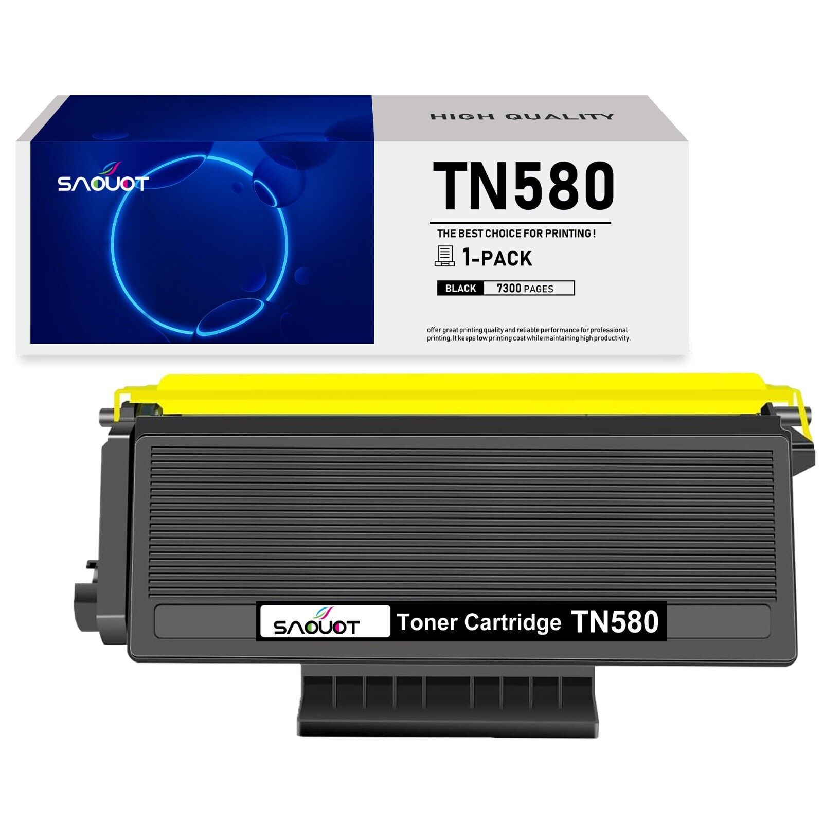 TN580 Toner Replacement for Brother DCP-8060 8065DN MFC-8460N HL-5240 5240L