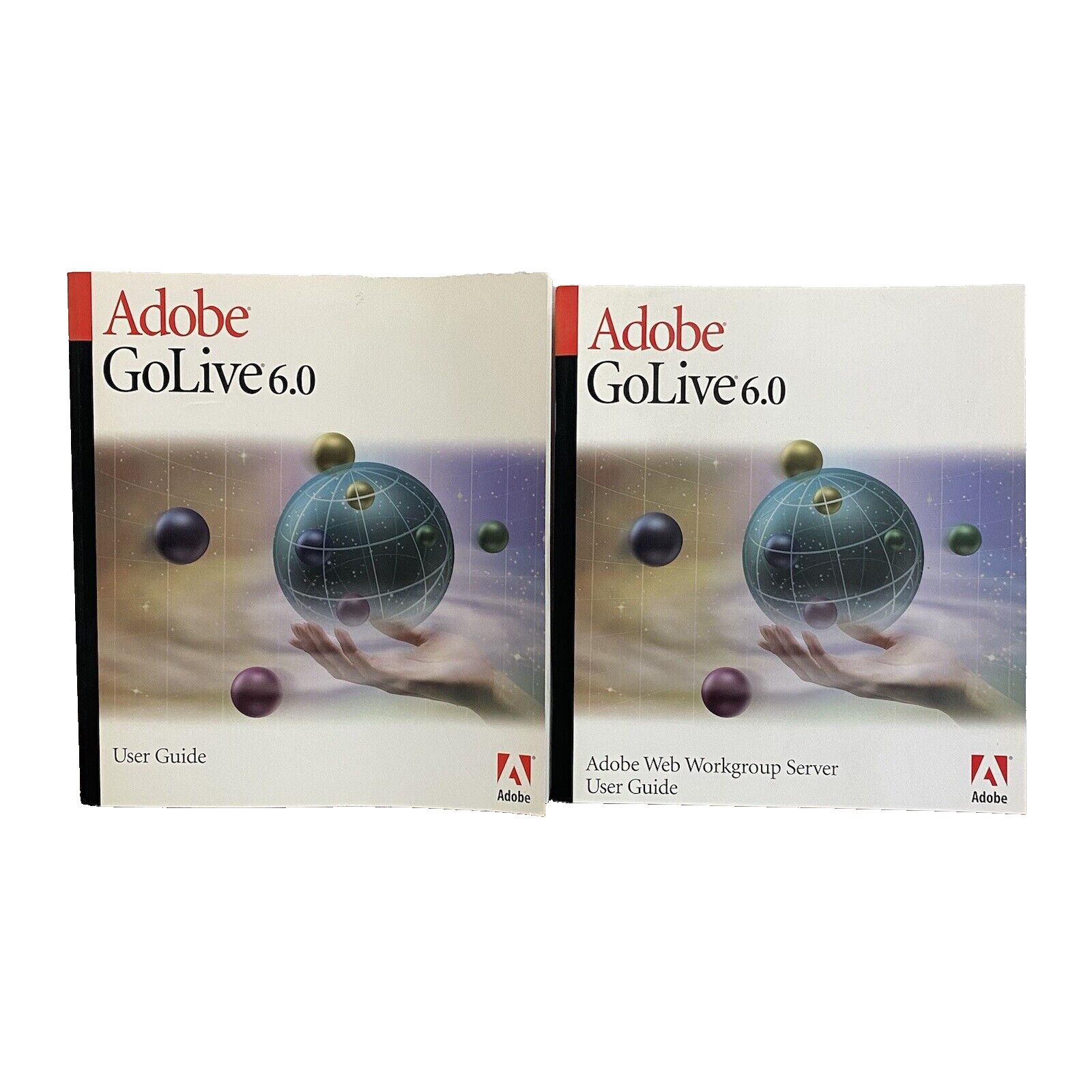 Adobe GoLive 6.0 User Guide Book with Web Workgroup Server CD