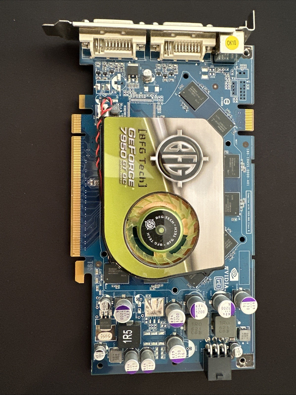 BFG Tech NVIDIA GeForce 7950 GT OC 512MB PCIe Dual DVI Video Card