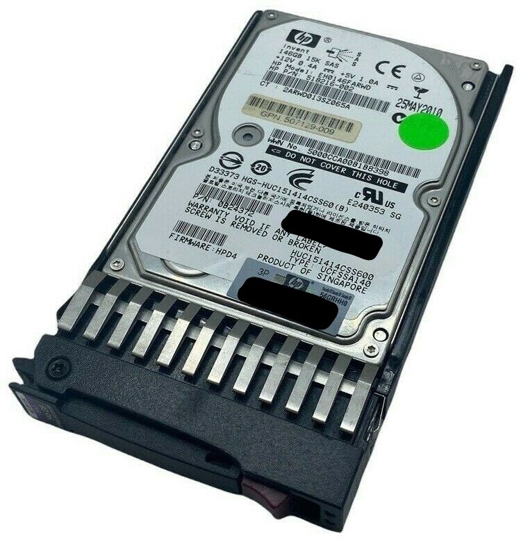 EH0146FARWD HP 146GB 6G SAS 15K RPM SFF (2.5-inch) SC Enterprise HDD - WARRANTY