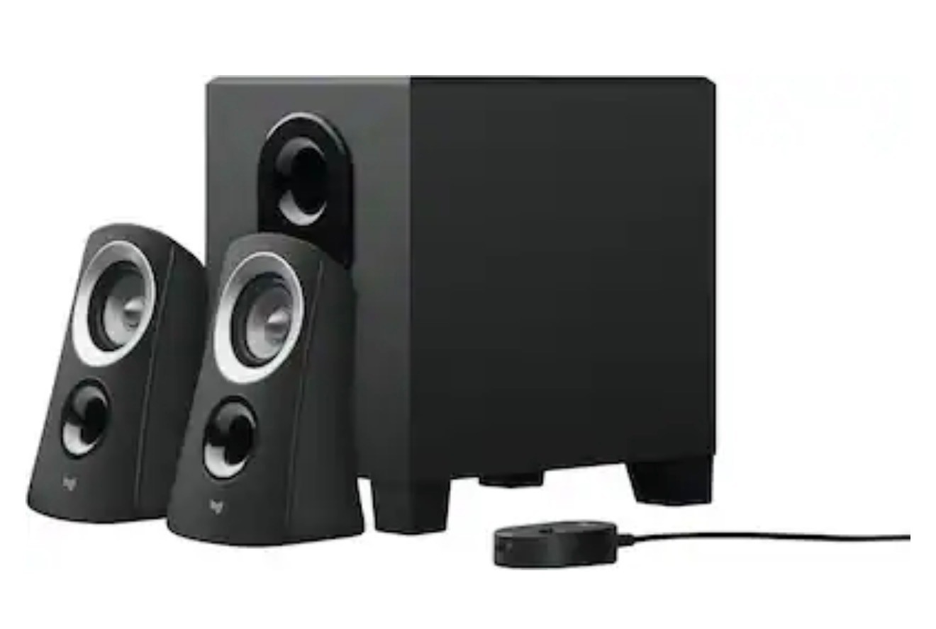 Logitech Z313 2.1 Speaker System with Subwoofer 880-000141 with Volume Control