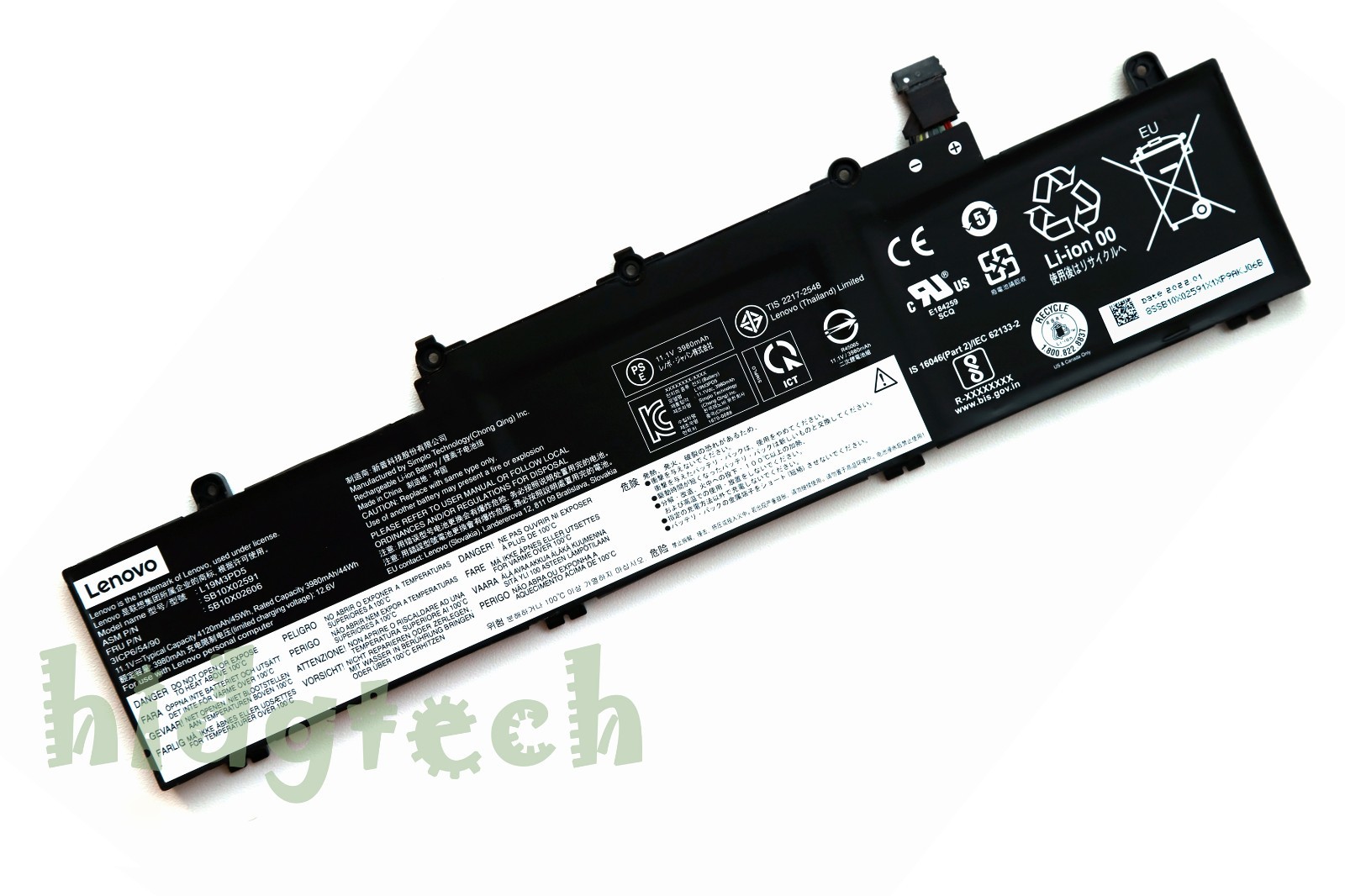 Genuine L19D3PD5 L19L3PD5 L19M3PD5 Battery for Lenovo ThinkPad E14 E15 Gen 2