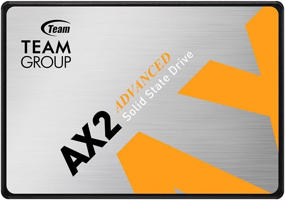 TEAMGROUP AX2 512GB 3D NAND TLC 2.5 Inch SATA III Internal Solid State Drive ...
