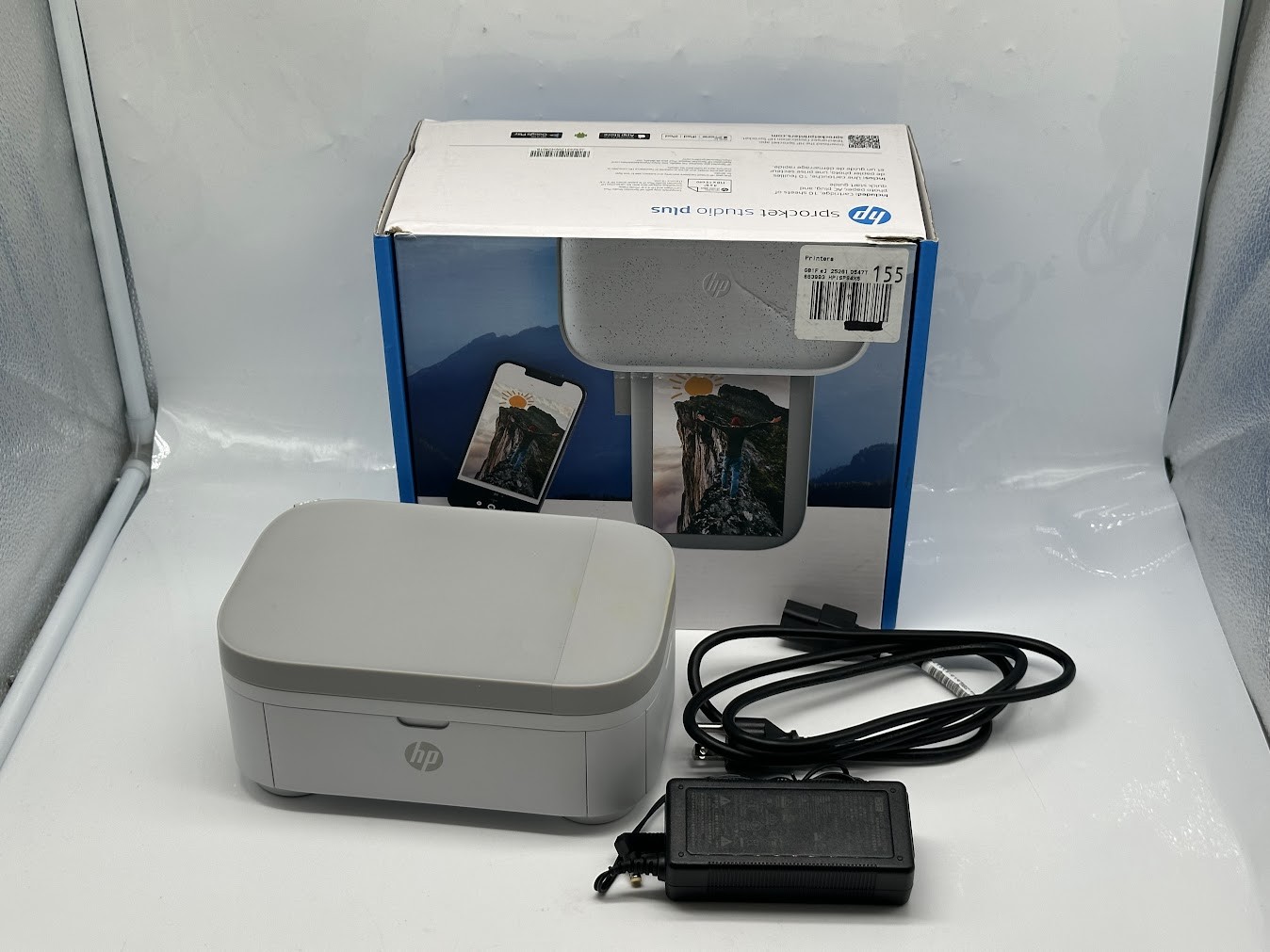 HP Sprocket Studio Plus Photo Printer - Prints 4x6” Photos