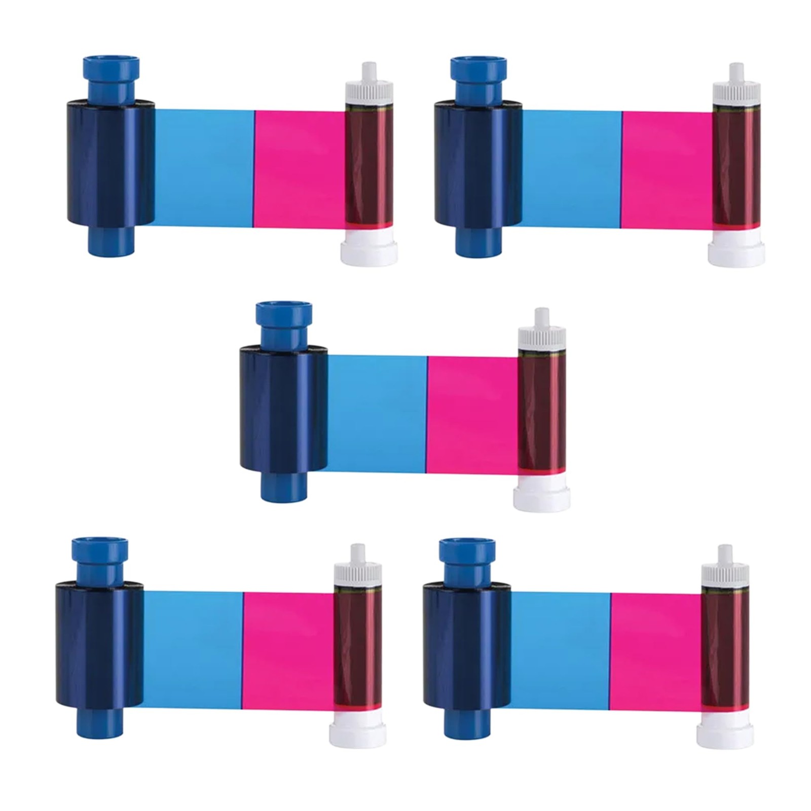 Bodno 5 x Magicard Pronto100 Printer MD100YMCKO  Demo Card