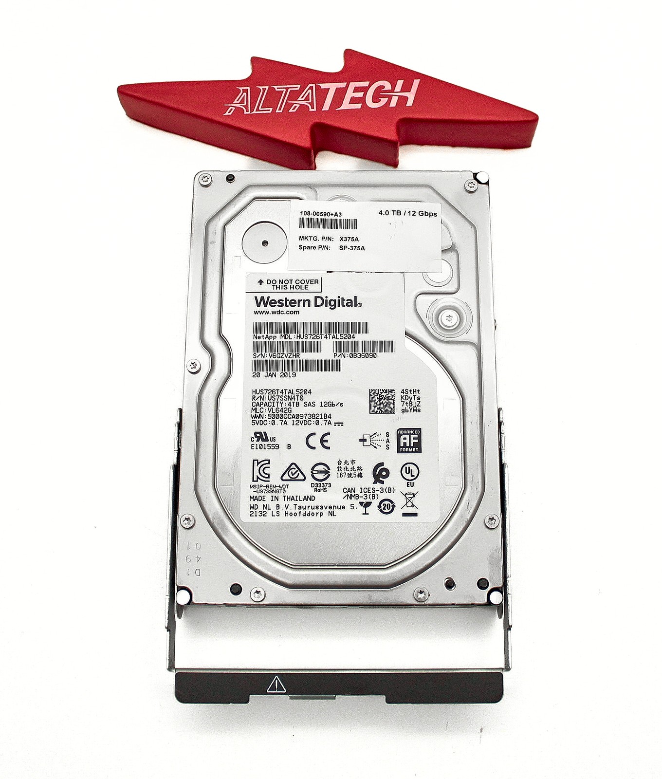 NetApp X375A 4TB 7.2K 12G NL-SAS 3.5" HDD