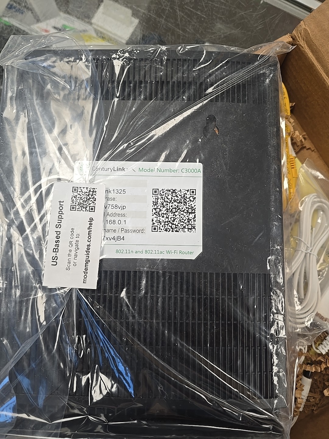 Centurylink C3000A Wireless DSL Modem Router (Renewed)