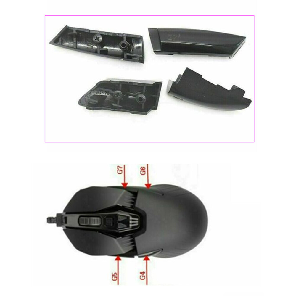 Cap Key kit for Logitech G900 G903 Wireless Mouse Side Buttons G4 G5 G6 G7