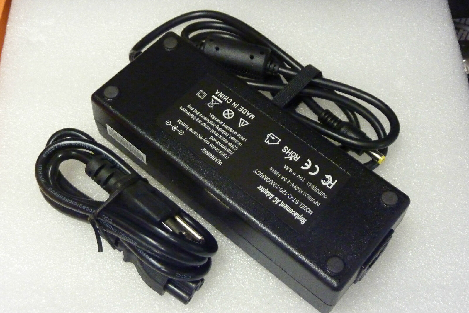 AC Adapter For ASUS K53SV-XR1 N53SV-XV1 N53SV-A1 Laptop 120W Charger Power Cord