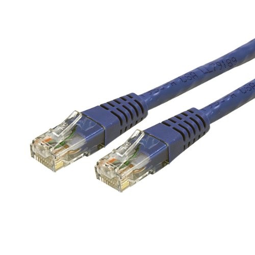 Startech C6PATCH50BL 50ft Blue Cat 6 Patch Cable RJ45 M-F