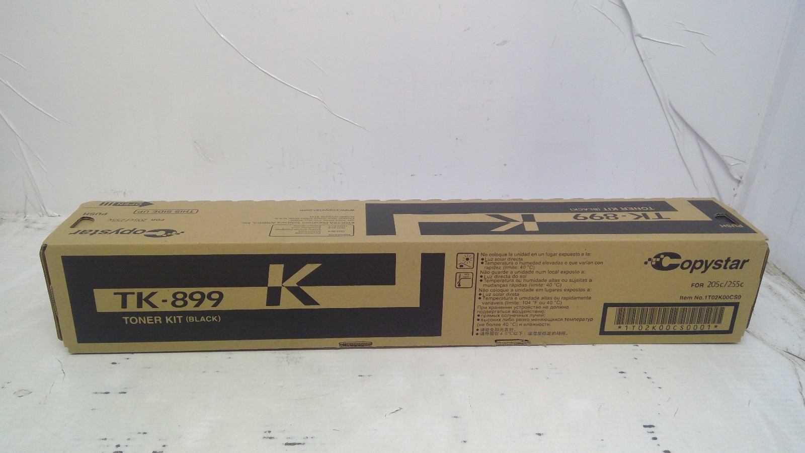 Genuine Copystar TK-899K Black Toner Cartridge 1T02K00CS0