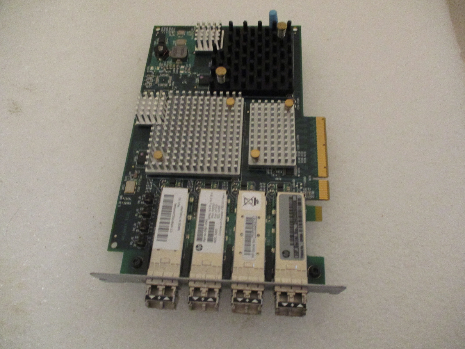 HPE 3PAR StoreServ 7000 4-port 8Gb/sec FC MODULE QR486A W/ X4 HP AJ718A Transcvr